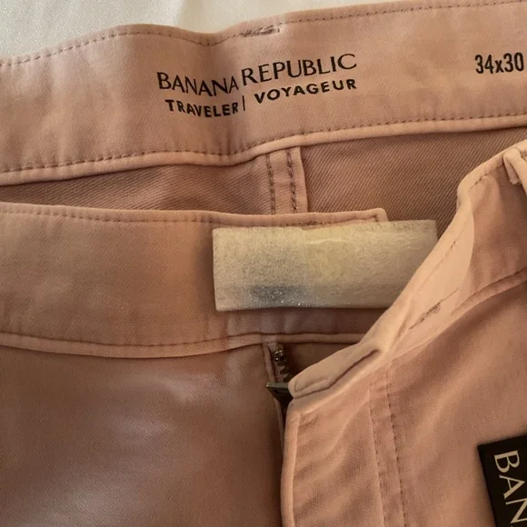 Banana Republic Traveler/Voyageur Slim Fit Rose/Taupe Jeans Size 34 x 30. NWT - Picture 7 of 9